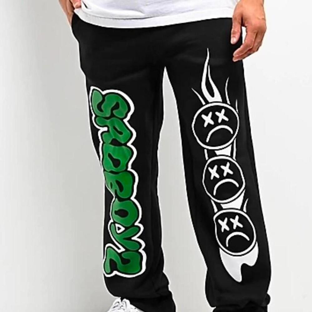Sadboyz graphic sweatpants size large